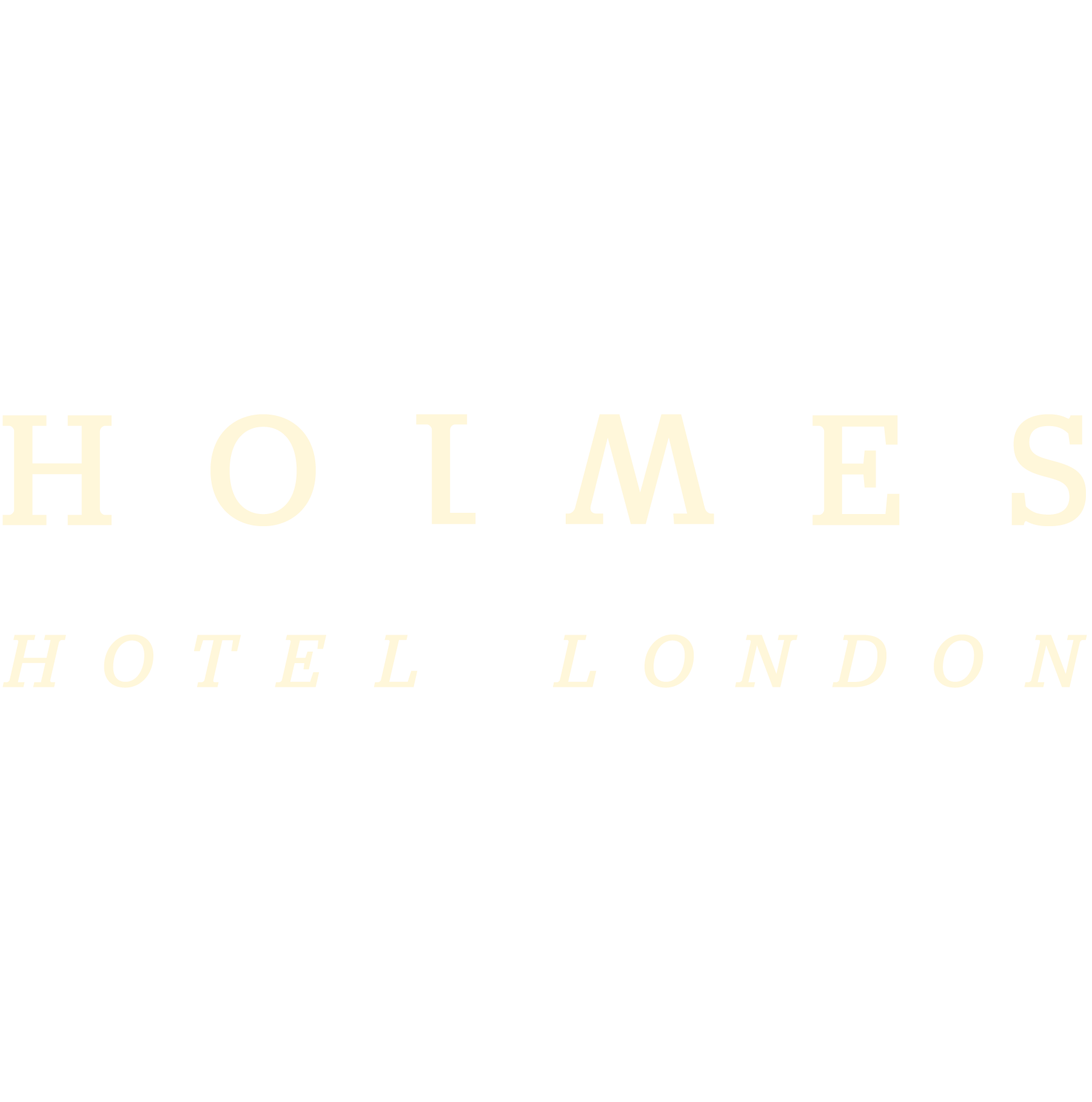 Holmes Hotel Logo.